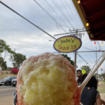 JoJo's Shave Ice - #6 Colada Special - Ice Cream & Frozen Yogurt Near Me - Waimea, Hawaii