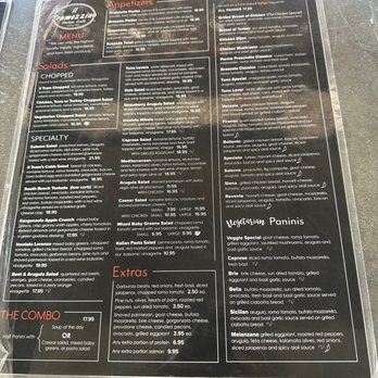 Il Tramezzino - Studio City - Menu Part 1 - Italian Near Me - Studio City, California