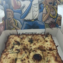 Cheesy garlic bread Cheesy garlic bread
