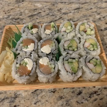 Sushi Island - 45. 2 Rolls Combo 71. Philadelphia Special Roll & 81. Shrimp Roll - Sushi Bars Near Me - Palisades Park, New Jersey Sushi Island - 45. 2 Rolls Combo 71. Philadelphia Special Roll & 81. Shrimp Roll - Sushi Bars Near Me - Palisades Park, New Jersey