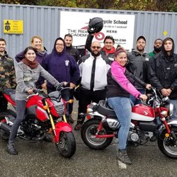 The Riding Academy of NJ - These people learned to ride the proper way - by taking the MSF Basic RiderCourse (BRC1) with The Riding Academy of NJ.