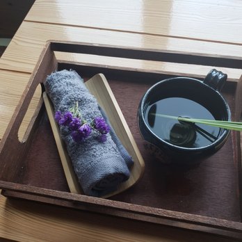 Perception Organic Spa - Welcome tray - Day Spas Near Me - Richmond, Virginia