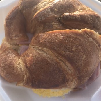 Luv n Donuts - Ham, Egg and Cheese Croissant to start my day. - Donuts Near Me - Santa Ana, California Luv n Donuts - Ham, Egg and Cheese Croissant to start my day. - Donuts Near Me - Santa Ana, California