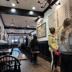 Brooker's Founding Flavors Ice Cream - Order line. This Place can get busy! But it's worth it.