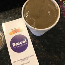 Bracai - This is the Green Acai smoothie with added Hemp seeds and Almonds