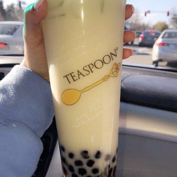 Teaspoon - jasmine green tea with house made cream and honey boba - Bubble Tea Near Me - San Ramon, California Teaspoon - jasmine green tea with house made cream and honey boba - Bubble Tea Near Me - San Ramon, California