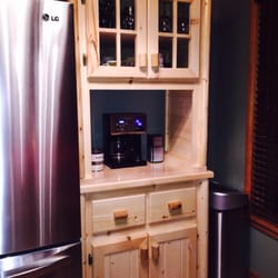 Northern Woodcrafters Furniture Outlet Center - Custom made hutch. They can do anything.