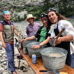 Row Adventures - Part of the amazing crew of Row in the Middle Fork. June 2022