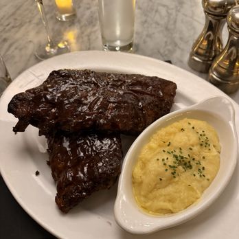 Mason Street Grill - Fork & Knife Bbq Baby Back Ribs and mashed Whipped Yukon Gold Potatoes - New American Near Me - Milwaukee, Wisconsin Mason Street Grill - Fork & Knife Bbq Baby Back Ribs and mashed Whipped Yukon Gold Potatoes - New American Near Me - Milwaukee, Wisconsin