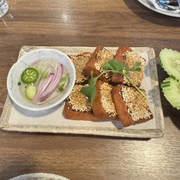 Pork toast Pork toast