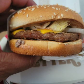Burger King - Whopper with cheese and bacon. - Burgers Near Me - Fallbrook, California
