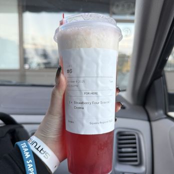 Tobi’s Tea - Strawberry Four Seasons Crema - Bubble Tea Near Me - Lynnwood, Washington Tobi’s Tea - Strawberry Four Seasons Crema - Bubble Tea Near Me - Lynnwood, Washington