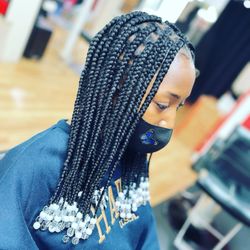 Golden Heart African Hair Braids