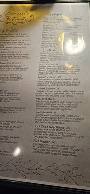 Menu photo 2 Buonarroti Ristorante Lincoln, CA