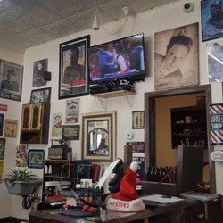 American Barbershop - Love the decor
