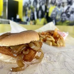 Dean’s The Polish & The Taco - Fish Fillet Sandwich