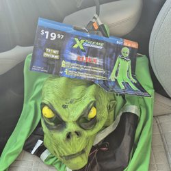 CAP Local Imports Store - Alien costume $5. Can turn it into a scarecrow