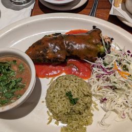 Poblano a la parilla