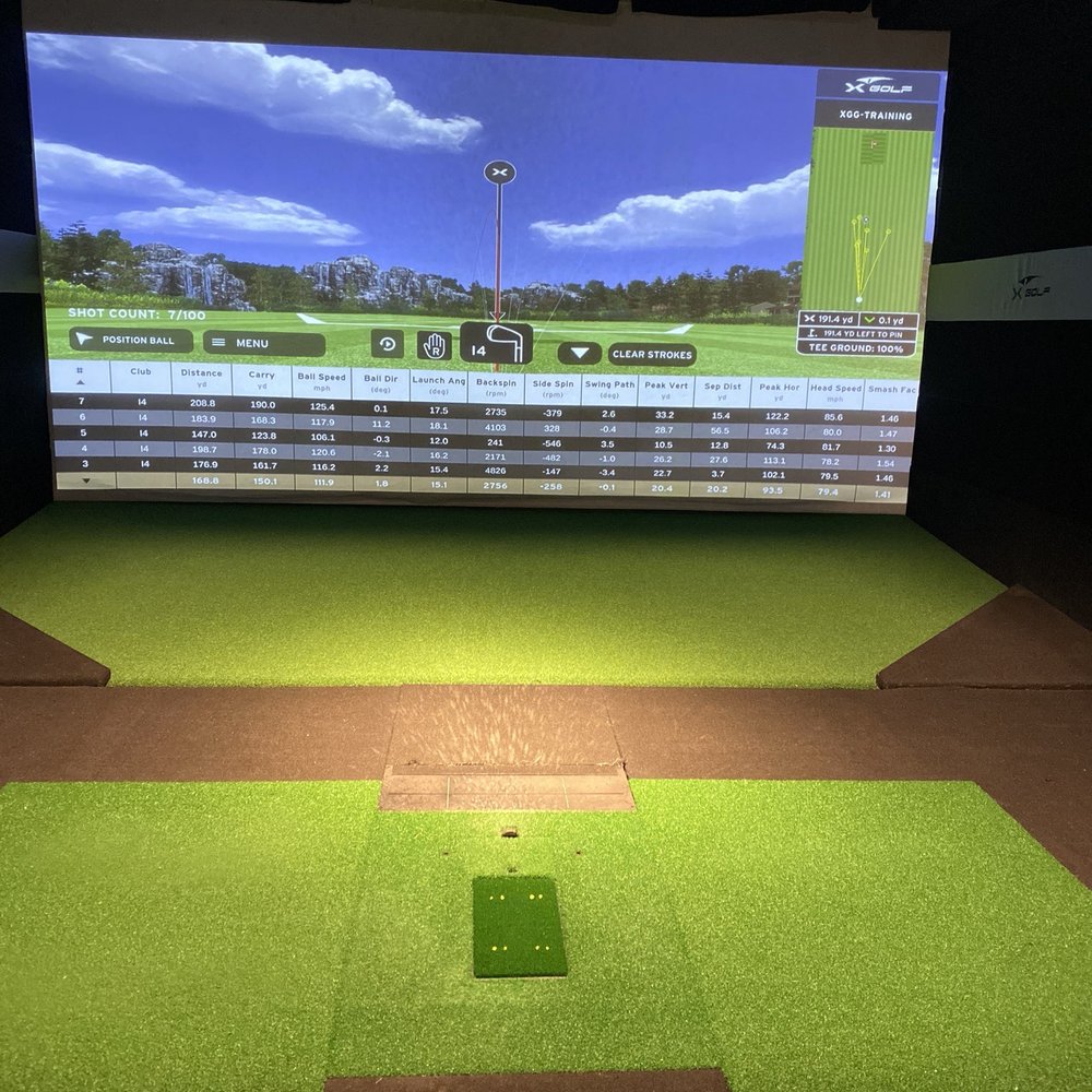 x Golf - Bay setup with auto ball dispensing & auto tee. - Golf Near Me - Bel Air, Maryland x Golf - Bay setup with auto ball dispensing & auto tee. - Golf Near Me - Bel Air, Maryland