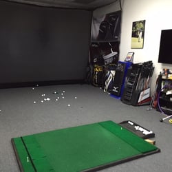 Culver City Golf - Hitting Room featuring TrackMan
