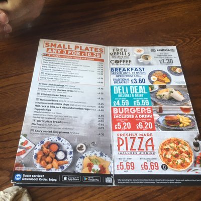 Menu photo 1 The Fox On The Hill Camberwell, XGL Menu photo 1 The Fox On The Hill Camberwell, XGL