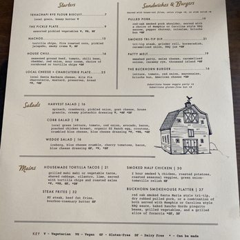 Cuyama Buckhorn - Menu - American Near Me - New Cuyama, California