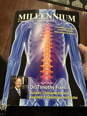 Dr Timothy Francis Chiropractic Kinesiolgy
