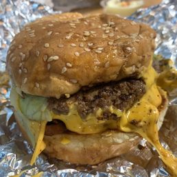 Double Patty with Cheese, Lettuce & Extra Bacon Double Patty with Cheese, Lettuce & Extra Bacon