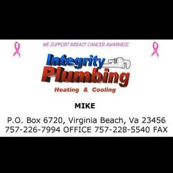 Integrity Plumbing Heating and Cooling