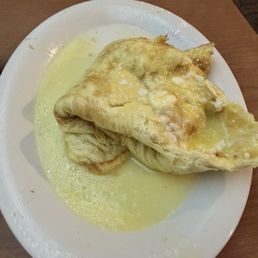German Pancake (it looks better when they bring it but the extra fold over really meshes the flavors) German Pancake (it looks better when they bring it but the extra fold over really meshes the flavors)