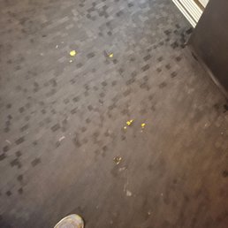 Dirty elevator floor Dirty elevator floor