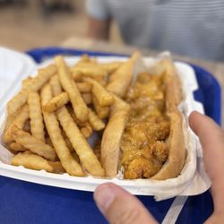 Mid Atlantic Seafood - Shrimp Po-boy and Fries