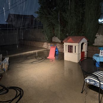 Mell’s Rain Gutters Pro - Backyard flooding prior to rain gutters - Gutter Services Near Me Mell’s Rain Gutters Pro - Backyard flooding prior to rain gutters - Gutter Services Near Me
