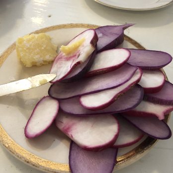 Maurice - Radishes with butter - French Near Me - Portland, Oregon Maurice - Radishes with butter - French Near Me - Portland, Oregon