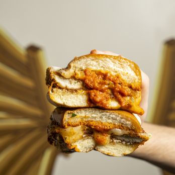 The Kroft - Chicken parm sandwich - Poutineries Near Me - Long Beach, California The Kroft - Chicken parm sandwich - Poutineries Near Me - Long Beach, California