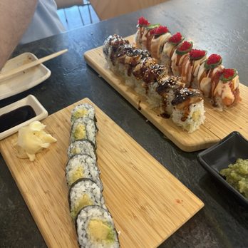 Sushi Love - Avocado roll, dragon roll & butterfly roll - Sushi Bars Near Me - Las Vegas, Nevada