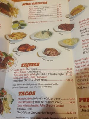 Menu photo 4 El Dorado Bread Restaurant Washington, DC, DC Menu photo 4 El Dorado Bread Restaurant Washington, DC, DC