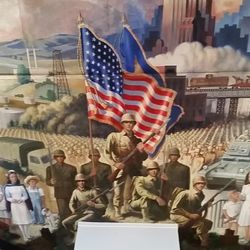 Fort George G Meade Museum - Amazing mural