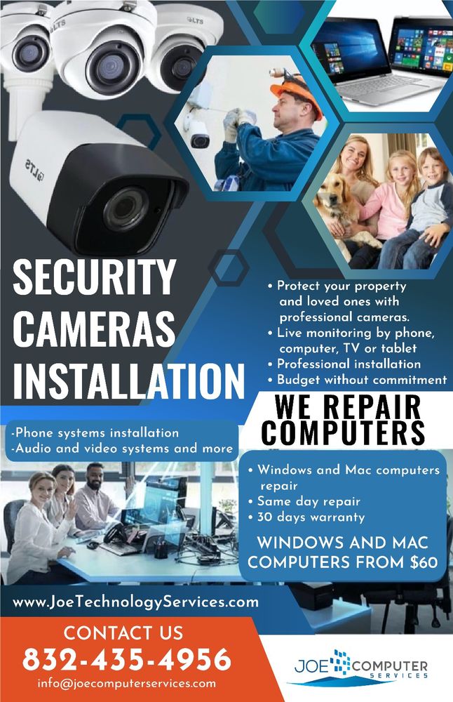 Computer Help Houston JOE COMPUTER SERVICES - Updated June 2026 - Houston, Texas - IT ...