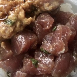 My Kaiea/Oyster Sauce combo poke bowl