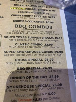 Menu photo 1 Dallas BBQ Bronx, NY Menu photo 1 Dallas BBQ Bronx, NY