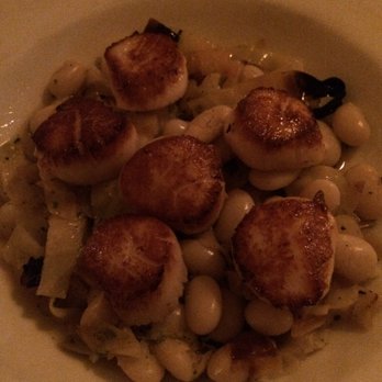 Diner - Pan seared scallops w large white beans - scrumptious. - Diners Near Me - Brooklyn, New York