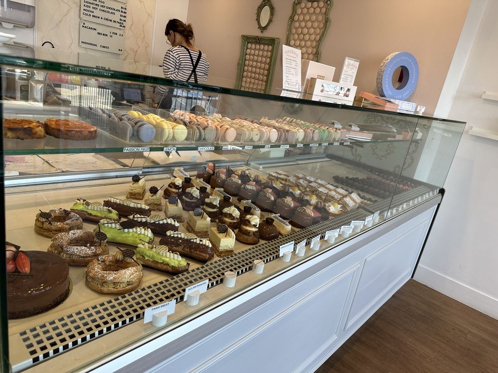 Sandrine French Pastry and Chocolate Logo
