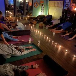 The Yoga Spot - Join us for gentle candlelight yoga!