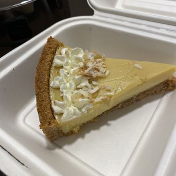 Lulu's Chocolate Bar - Key Lime Coconut pie - Desserts Near Me - Savannah, Georgia