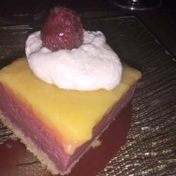 River Stone Chophouse - 2016 Restaurant Week: Raspberry Mousse Chiffon cake w/ lemon curd. A winner! - Steakhouses Near Me - Suffolk, Virginia