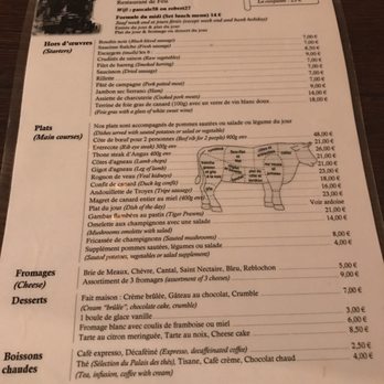 Robert et Louise - Menu - French Near Me - Paris, 75