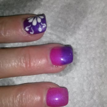 Tulip Nails Sumner - Color changing polish! Pink is warm, purple is cold. I've been playing in ice water all day!! - Nail Salons Near Me - Sumner, Washington Tulip Nails Sumner - Color changing polish! Pink is warm, purple is cold. I've been playing in ice water all day!! - Nail Salons Near Me - Sumner, Washington
