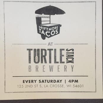 Turtle Stack Brewery - Tacos are fantastical!!! - Breweries Near Me - La Crosse, Wisconsin Turtle Stack Brewery - Tacos are fantastical!!! - Breweries Near Me - La Crosse, Wisconsin