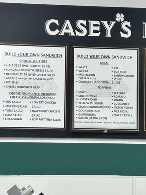 Menu photo 1 Casey's Market Western Springs, IL